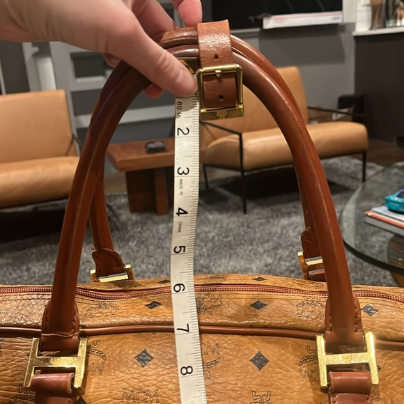 MCM large leather duffle travel bag - Picture 13 of 17